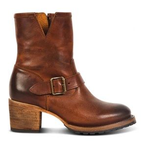 Freebird NWOB Carlito Ankle Zip Boots Cognac, 9